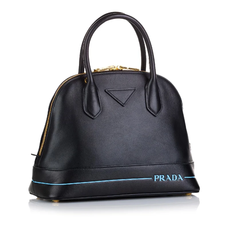 Prada bags with a zip - top closure and multiple interior pockets for organizationPrada City Calf Mirage Satchel 35846