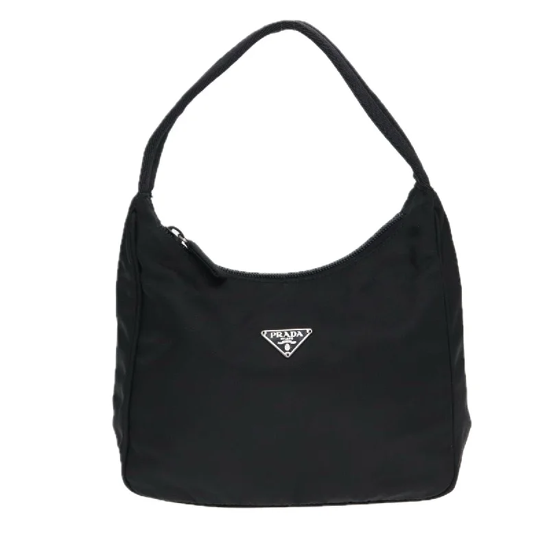 Prada tote bags with a spacious interior and a magnetic - snap closurePRADA Tessuto Handbag