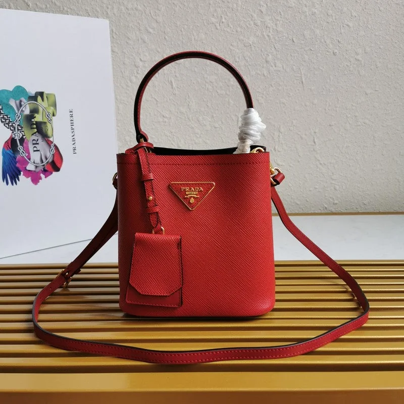 Prada bags with a snap - button closure and a decorative charm for a fashionable lookBoldCollect - PRADA Bags - 343