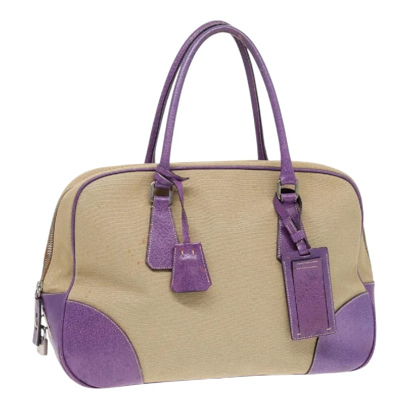 Prada Cahier bags with a leather - wrapped handle for a luxurious feelPRADA Bowling Handbag