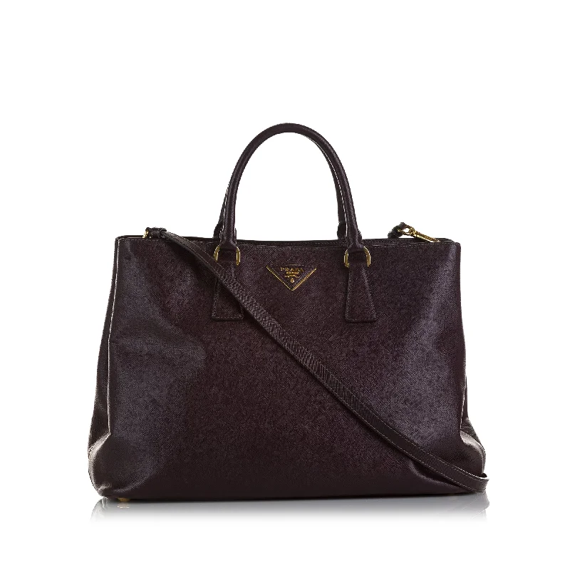 Prada Re - Edizione 2005 bags with a retro - inspired designPrada Cuir Twin Handbag Brown Saffiano