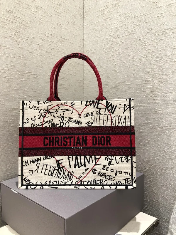 Christian Dior bags with a detachable coin purse insideChristian Dior MeChristian Diorum Book Tote Bag By Maria Grazia Chiuri For Women 14in/36cm